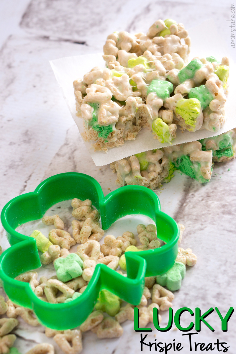 Lucky Charms Krispie Treats