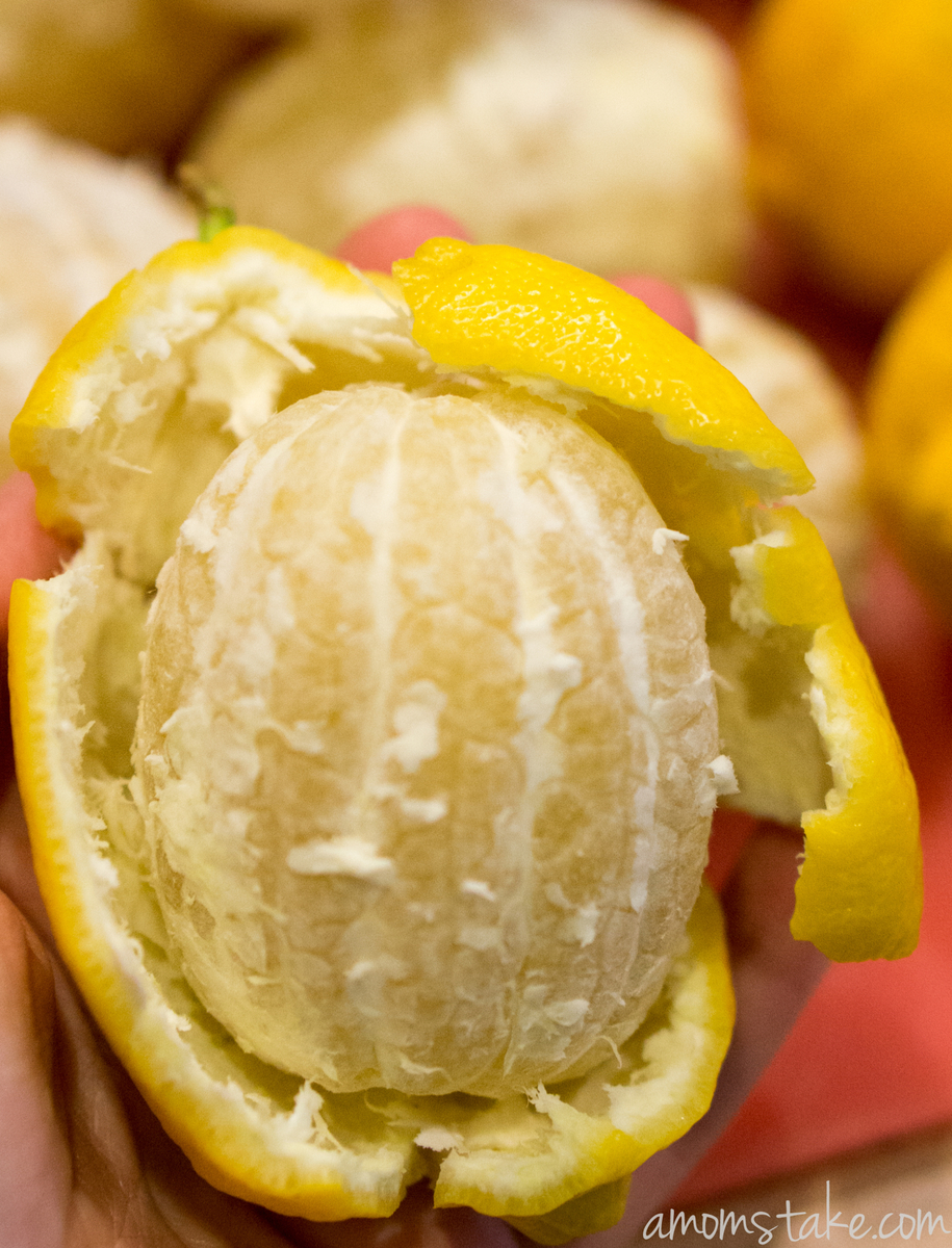 Peel Lemons Skins