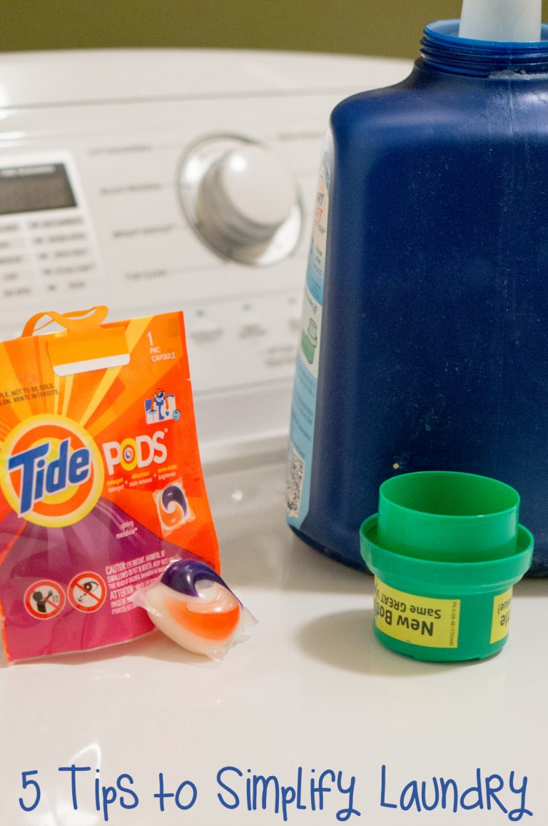 5 Tips to Simplify Laundry Duty