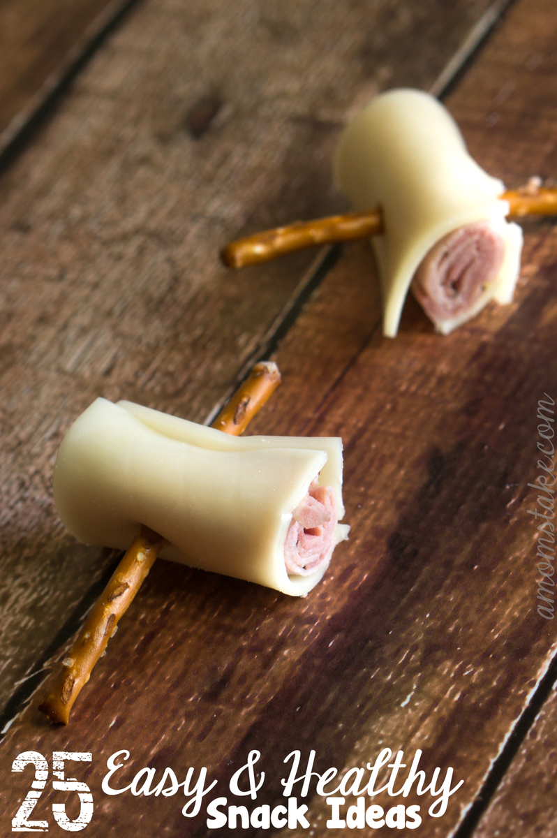 Ham and Cheese Pretzel Bites from A Mom’s Take