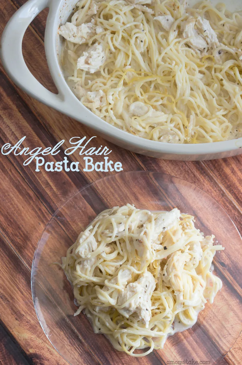 Angel Hair Pasta Bake