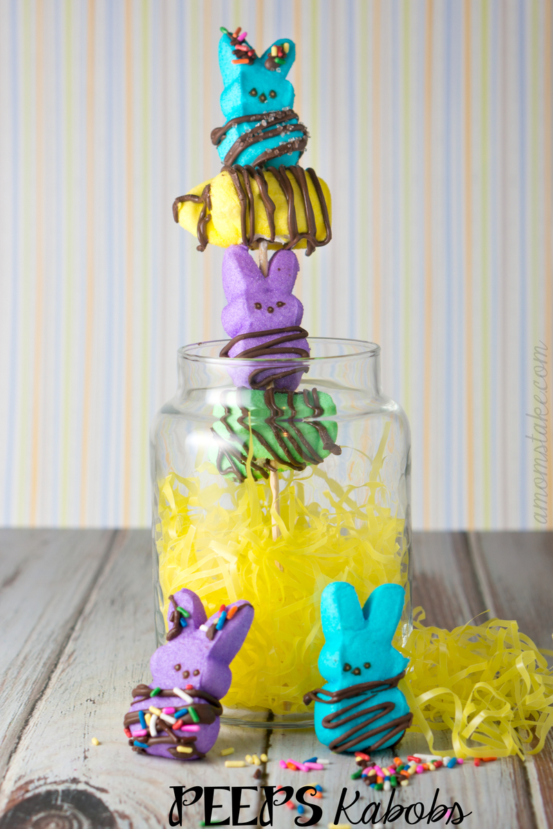 Easter Peeps Kabobs