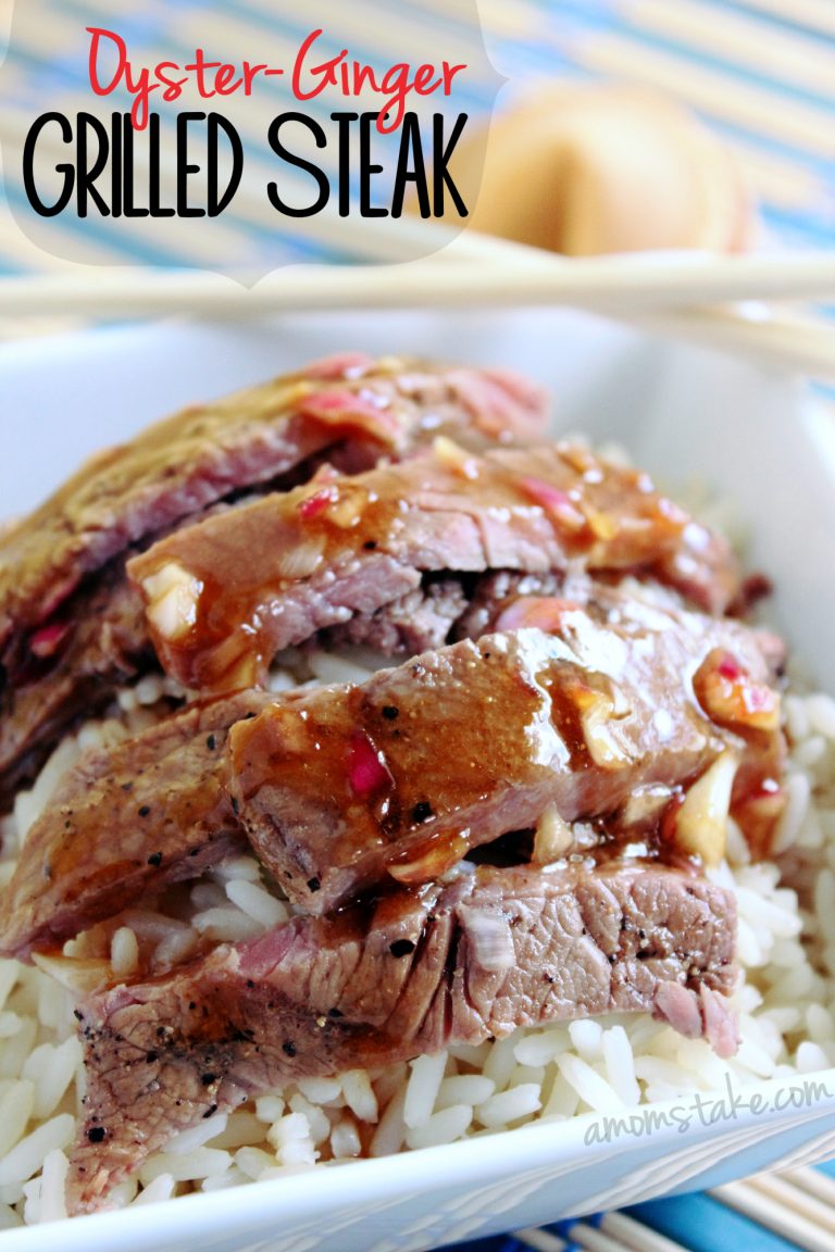 Oyster-Ginger Sauce Grilled Steak Recipe