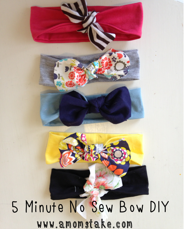 No Sew DIY Hair Bows