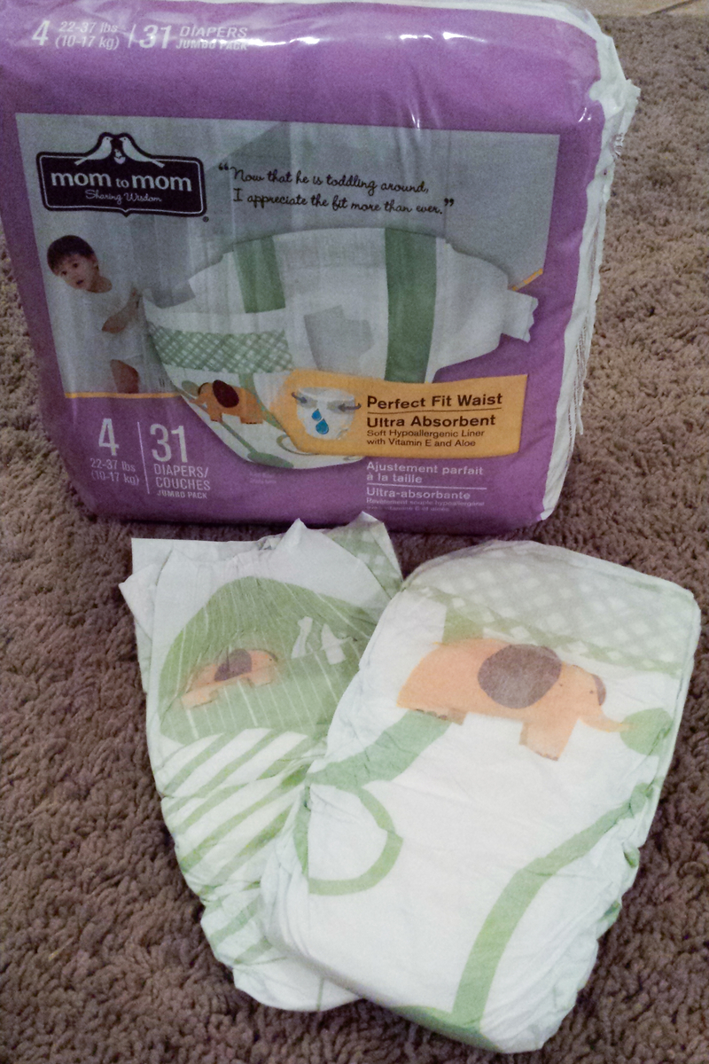 mom-to-mom diapers