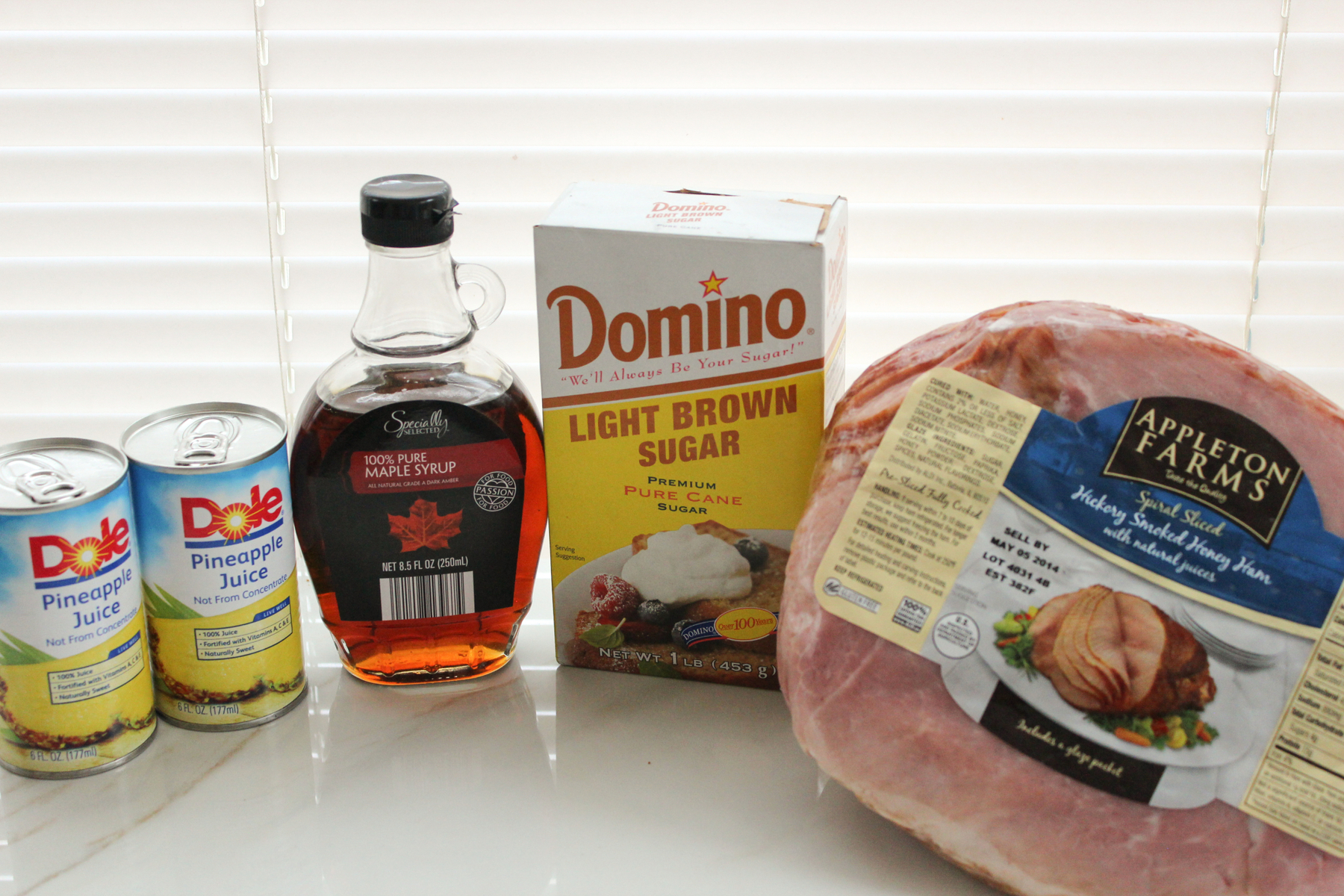 Spiral Ham Recipe Ingredients