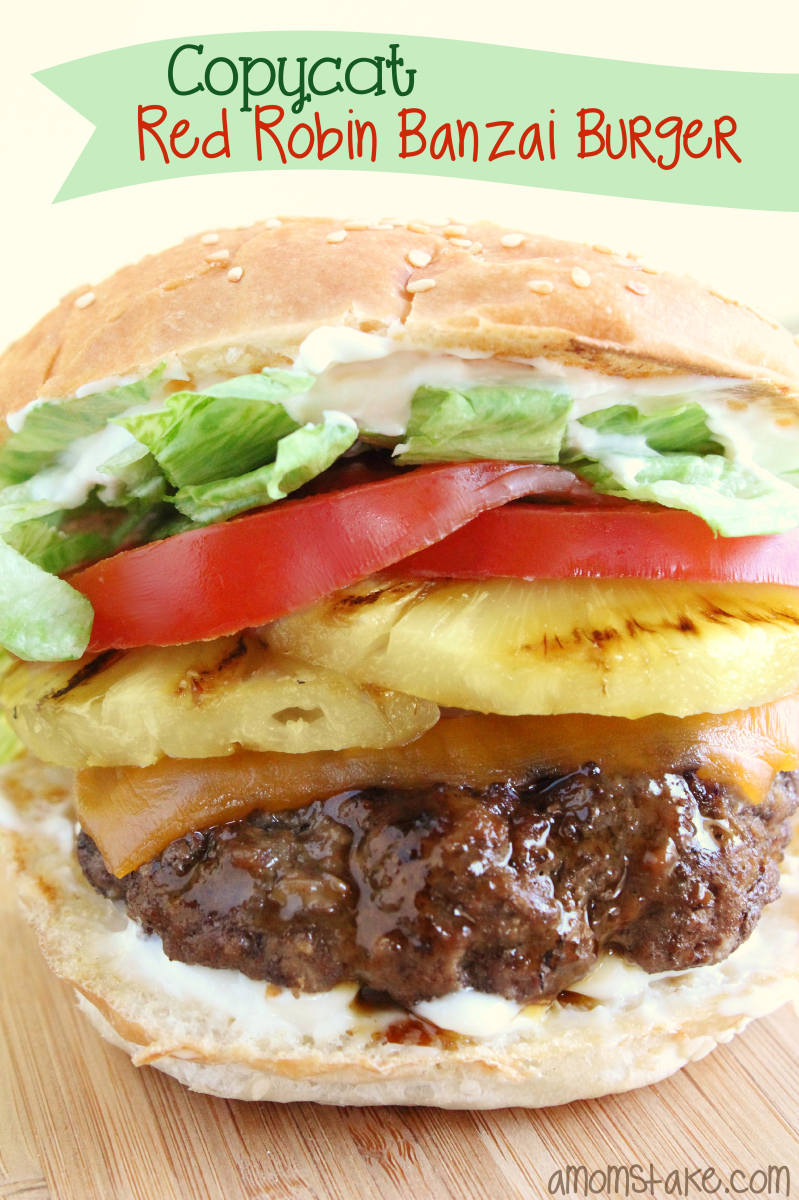 Copycat Red Robin Banzai Burger Recipe