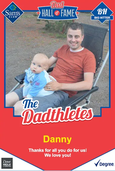 Custom Baseball Cards for Dad