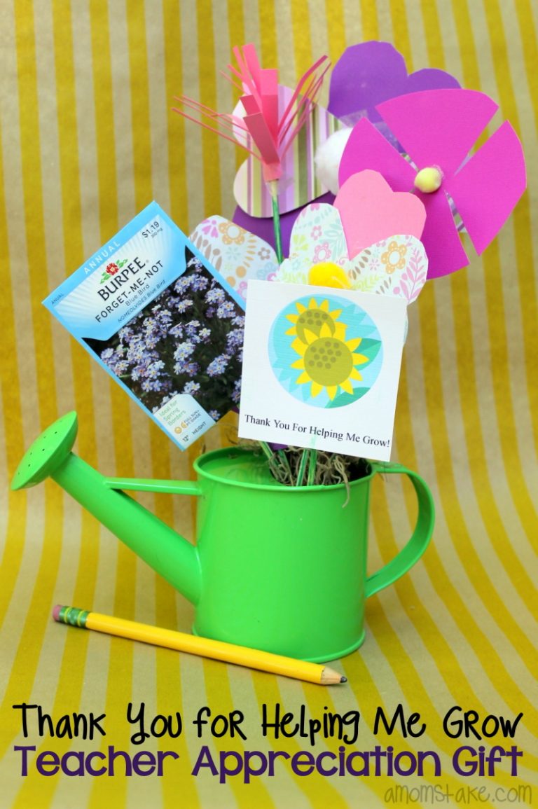 Helping Me Grow – Teacher Gift