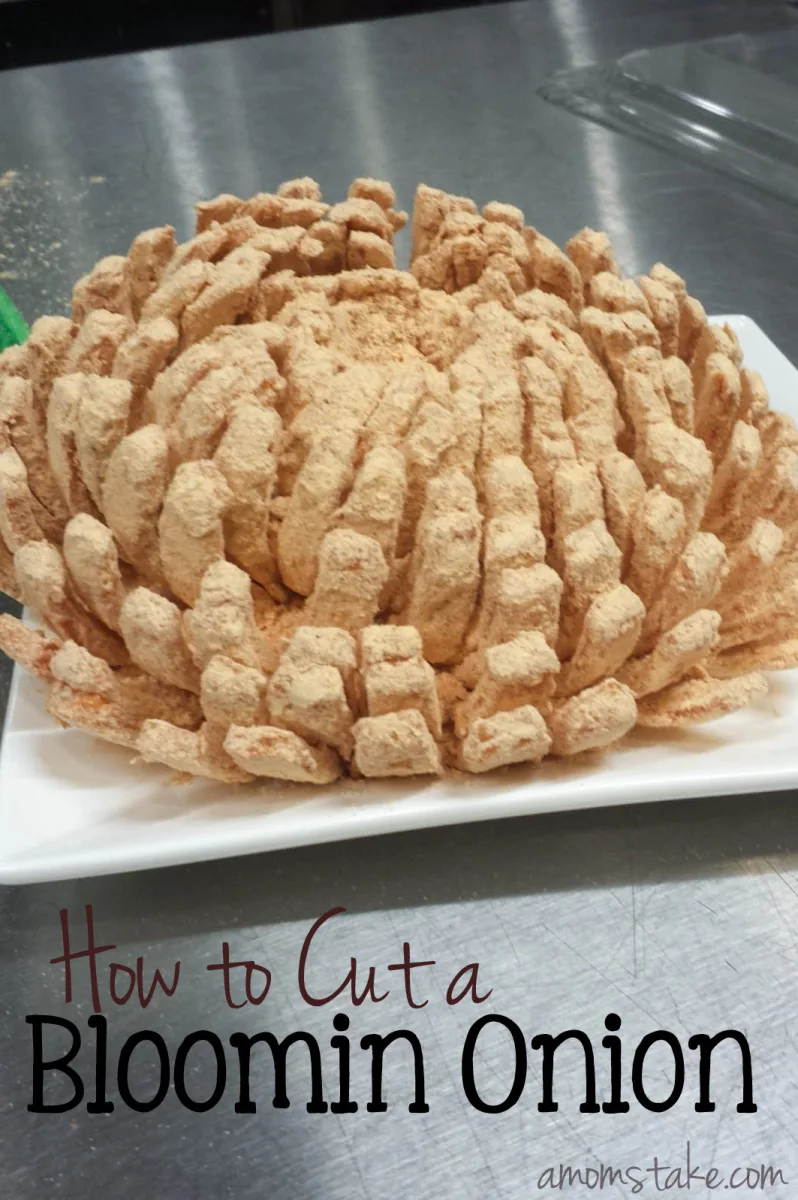 How to Cut a Bloomin Onion
