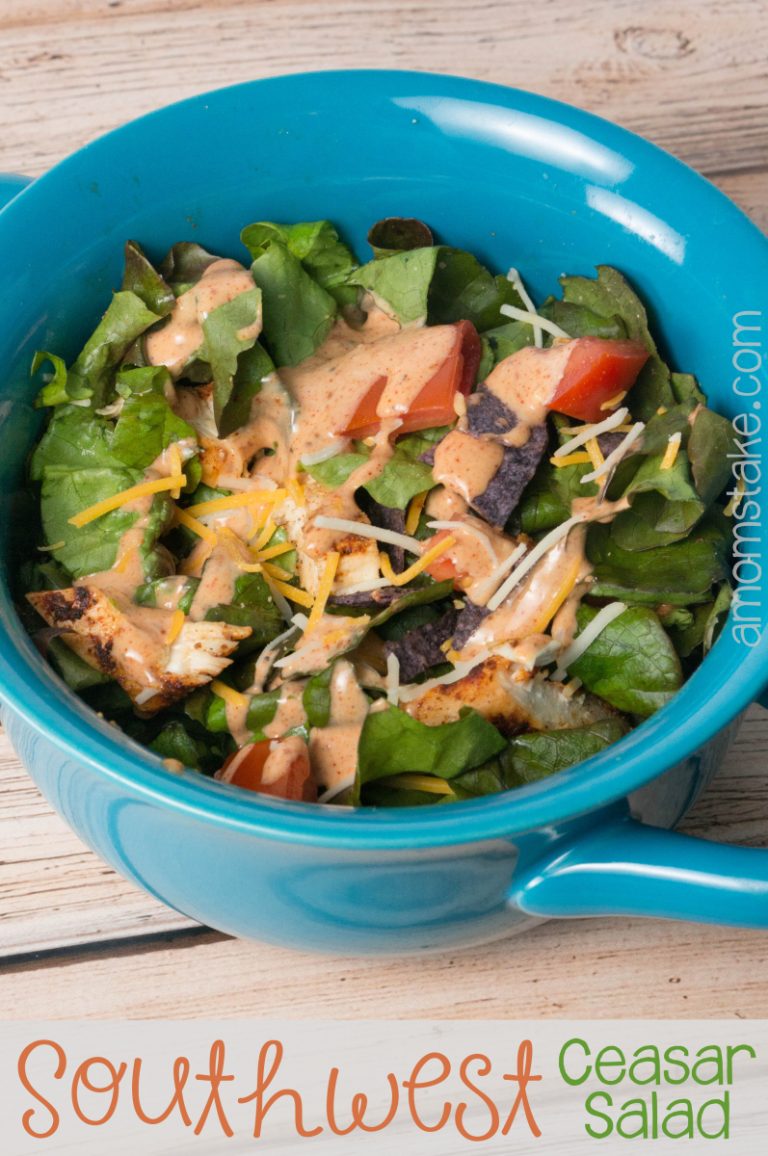 Southwest Chicken Ceasar Salad Recipe