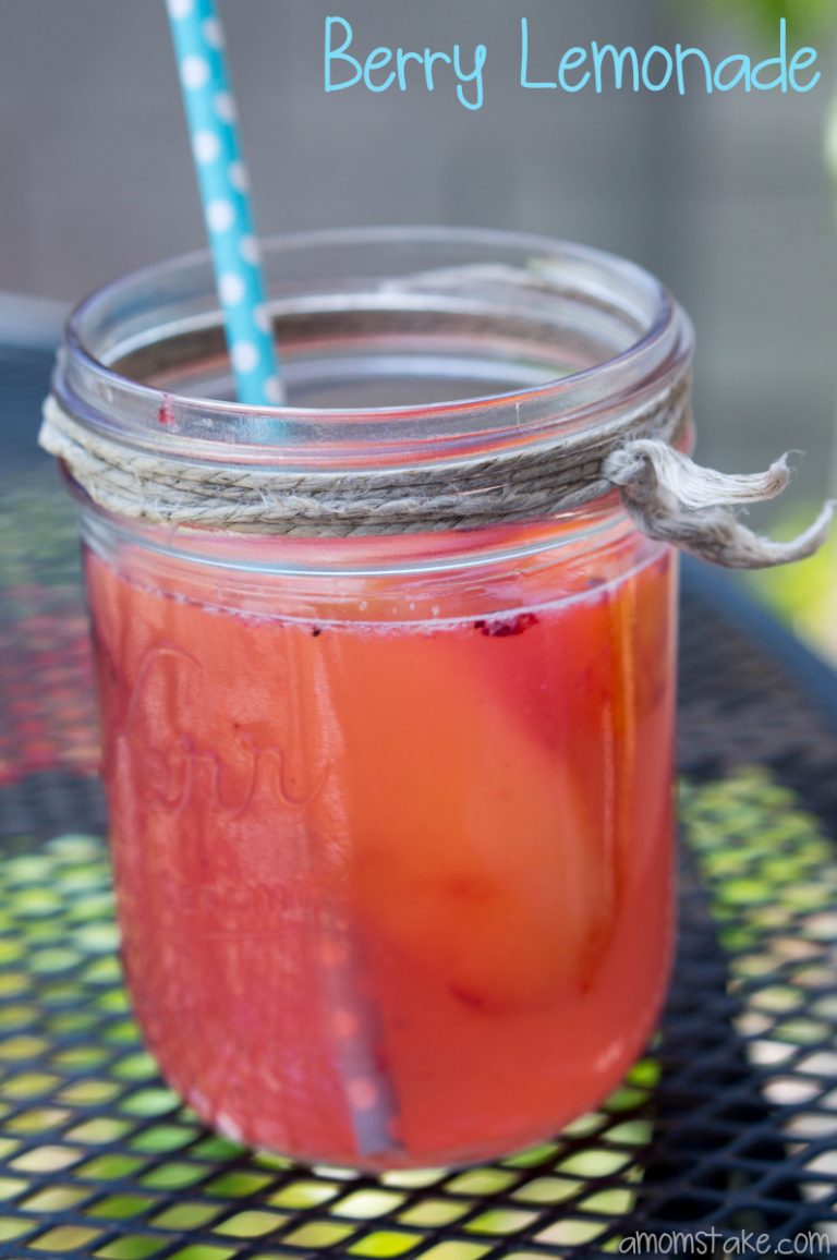 Berry Lemonade Summer Drink Recipe
