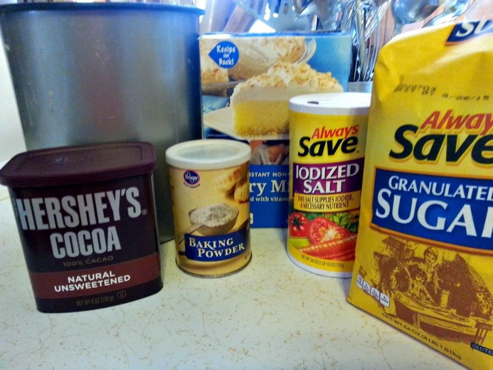 Brownie Mix Ingredients