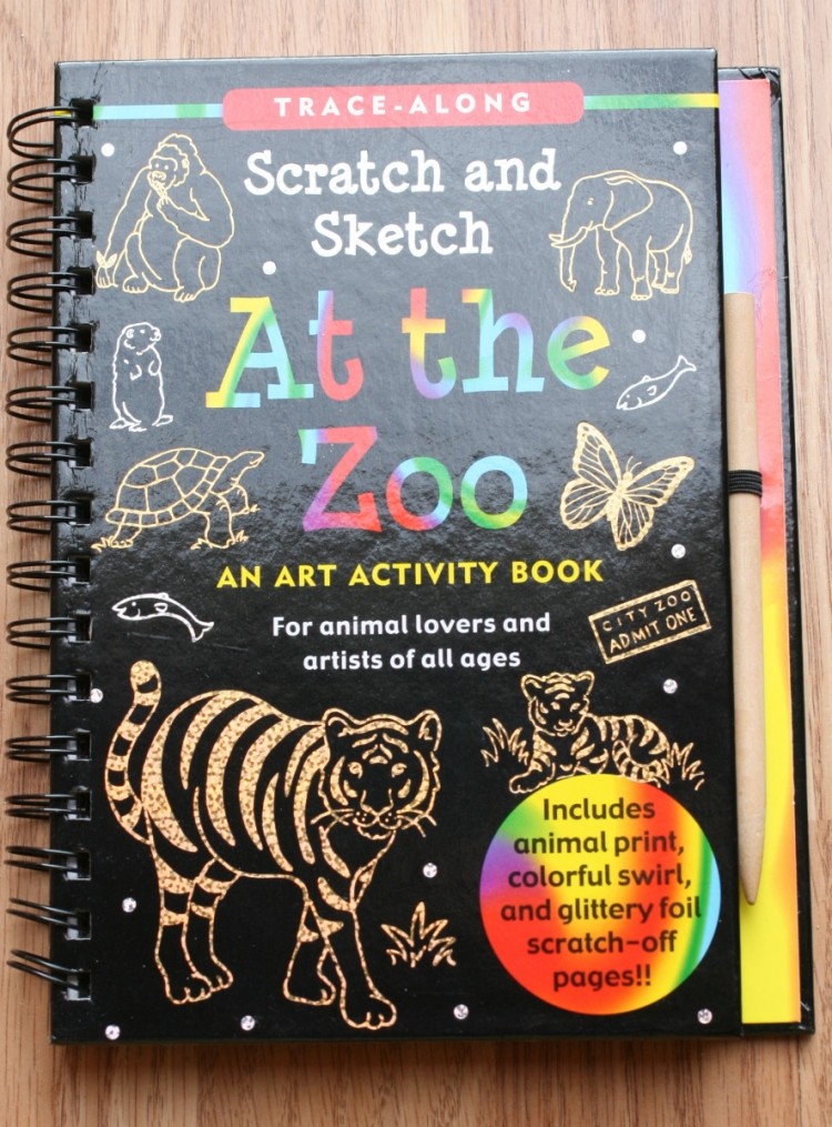 Trace-Along Scratch and Sketch: Scratch & Sketch at the Zoo (Trace-Along)  (Other) 