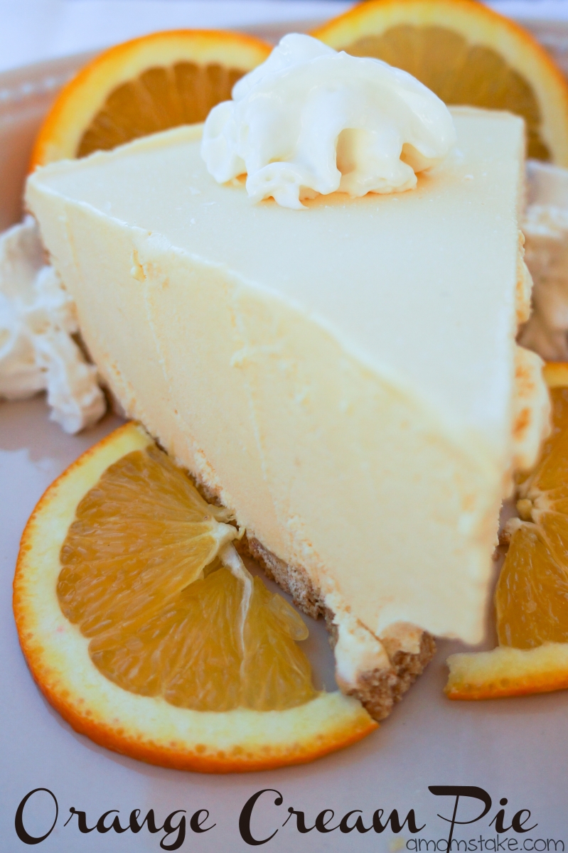 Orange Cream Pie Recipe