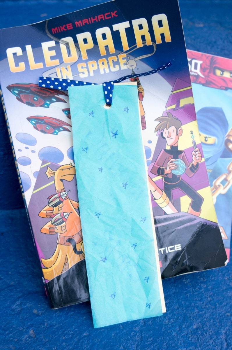Reading Stars Party Bookmark