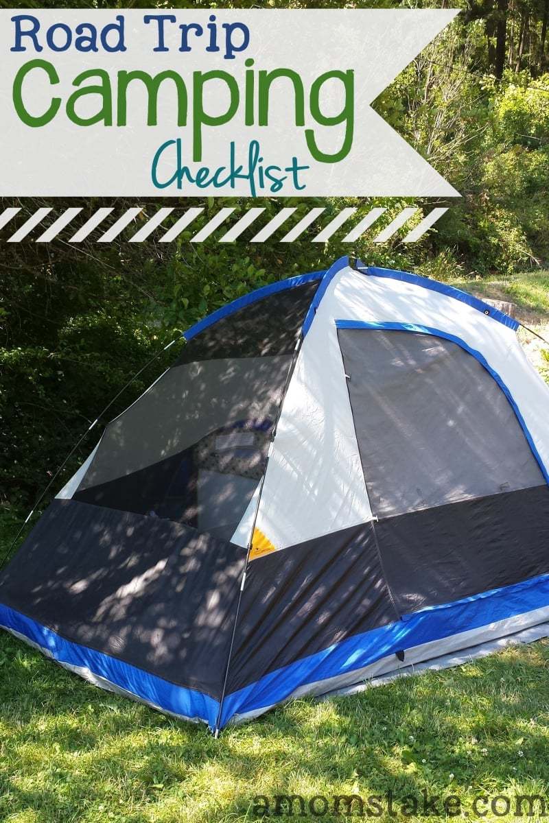 Road Trip Camping Checklist