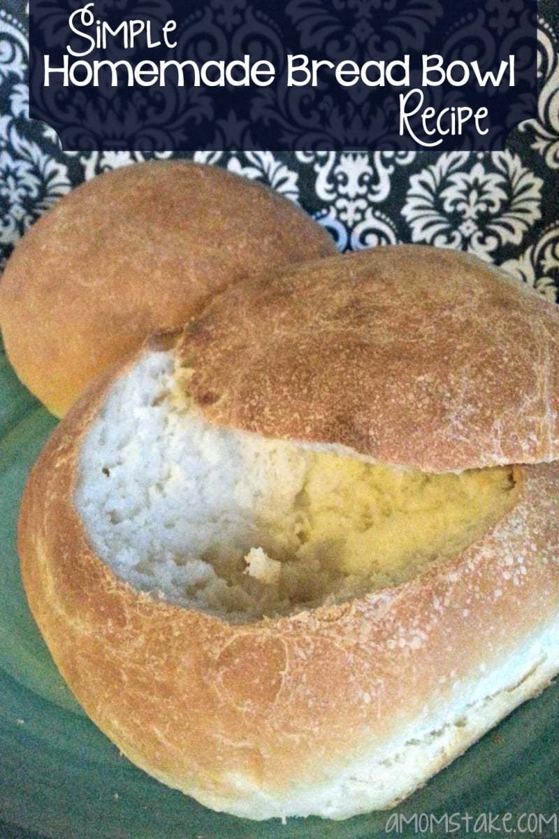 Simple Homemade Bread Bowl