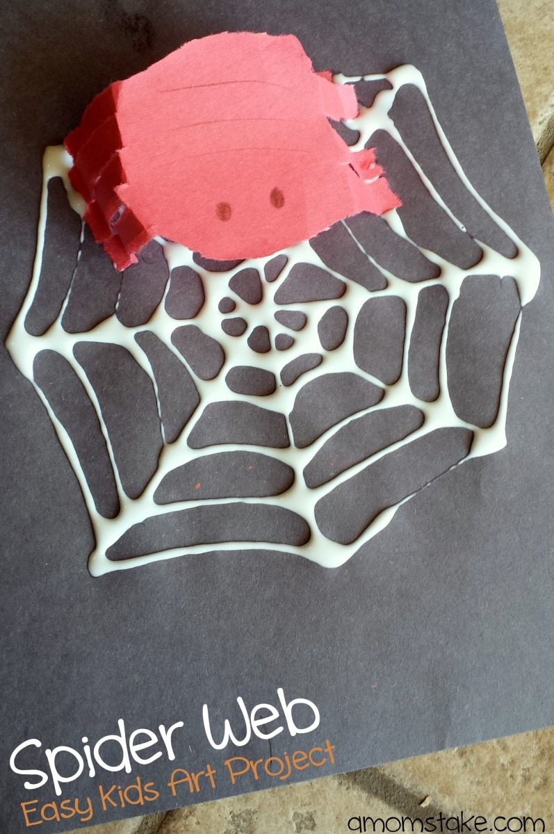 Spider Web Art Project