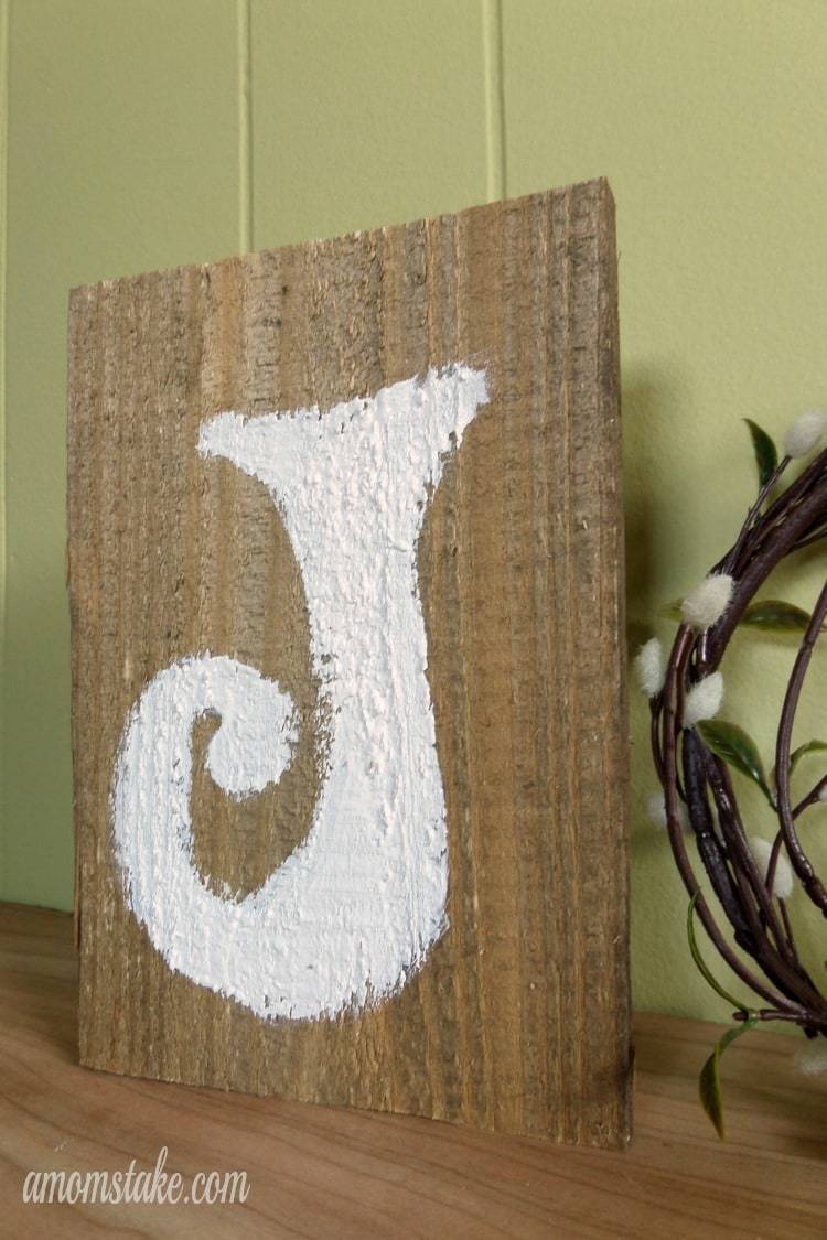 Holiday Decor - JOY Wooden Letters 