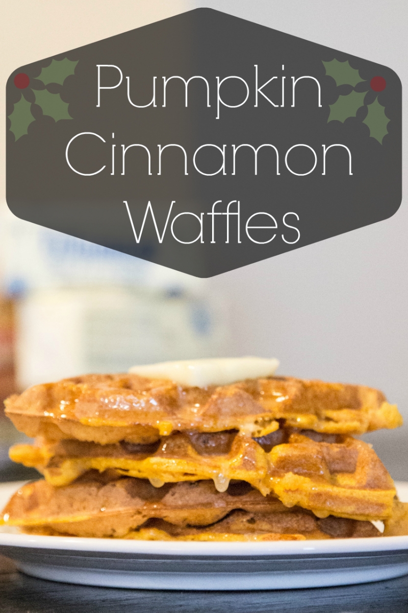 Pumpkin Cinnamon Waffles Recipe