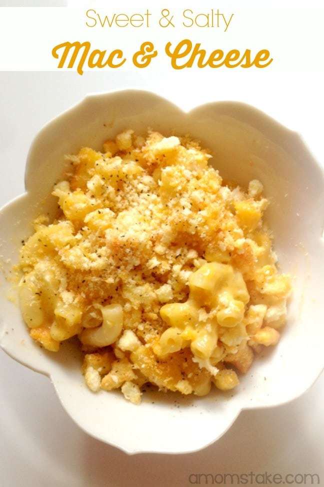 Sweet & Salty Mac and Cheese recipe