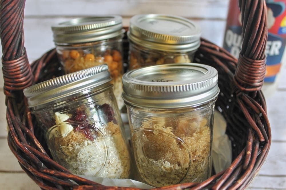 Oatmeal in Jars