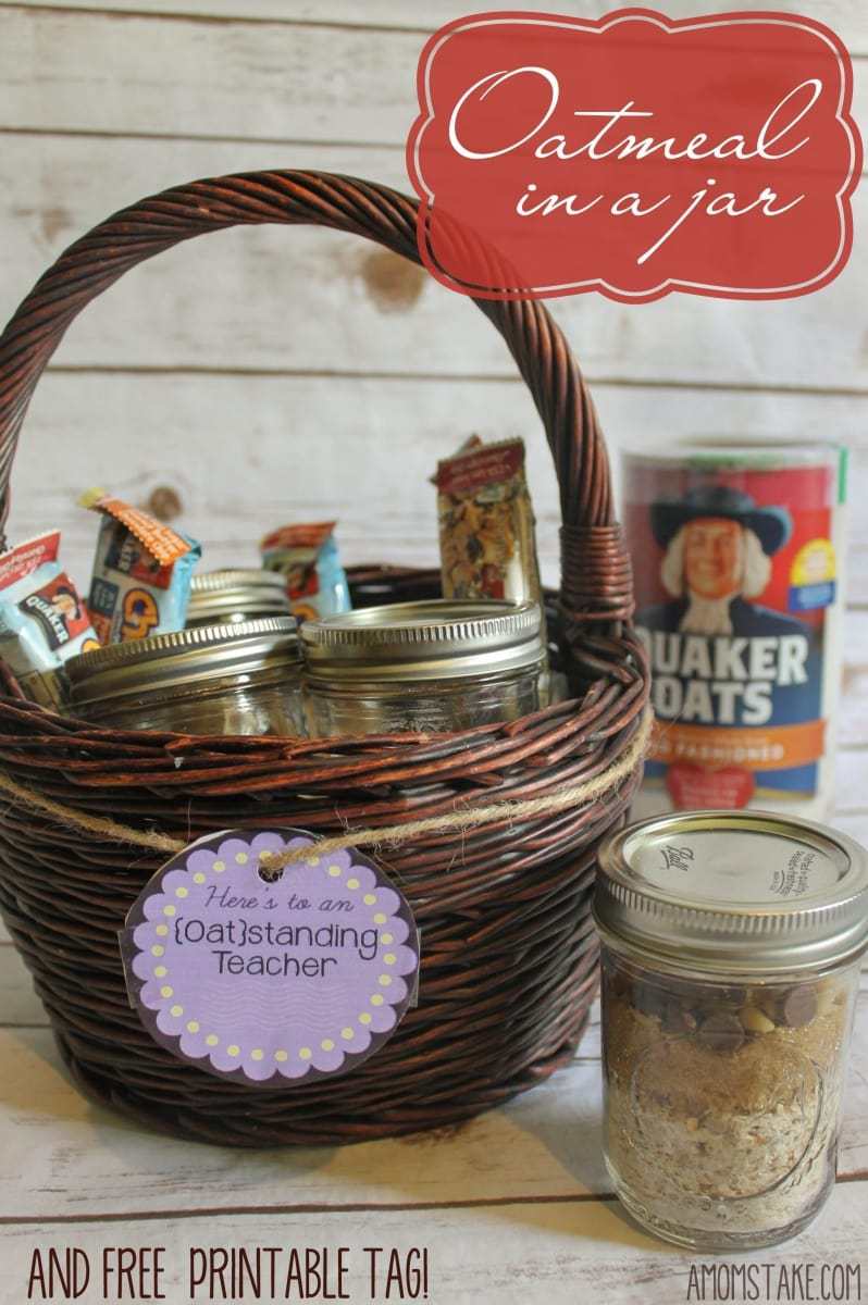 Oatmeal in a Jar Gift