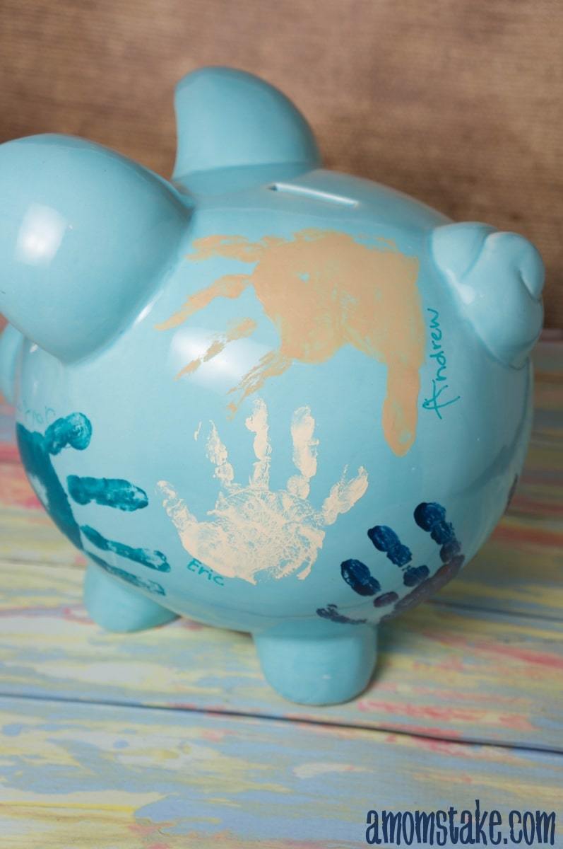 DIY Personalized Piggy Bank