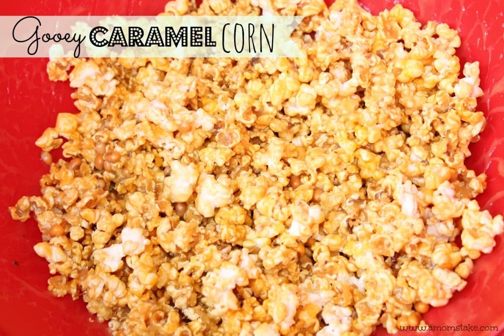 caramel popcorn