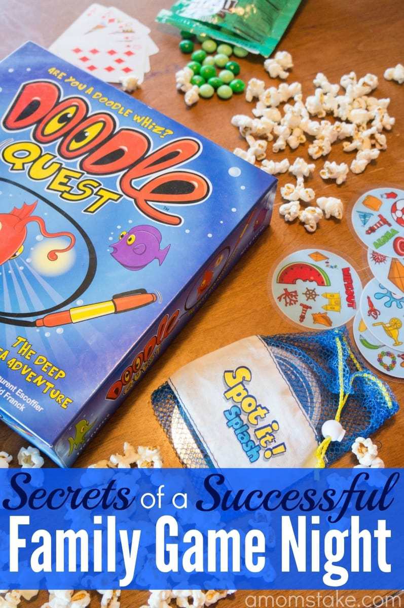 Secrets of a Successful Family Game Night