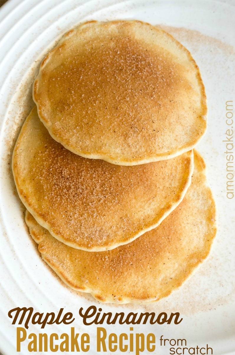 Maple Cinnamon Pancakes