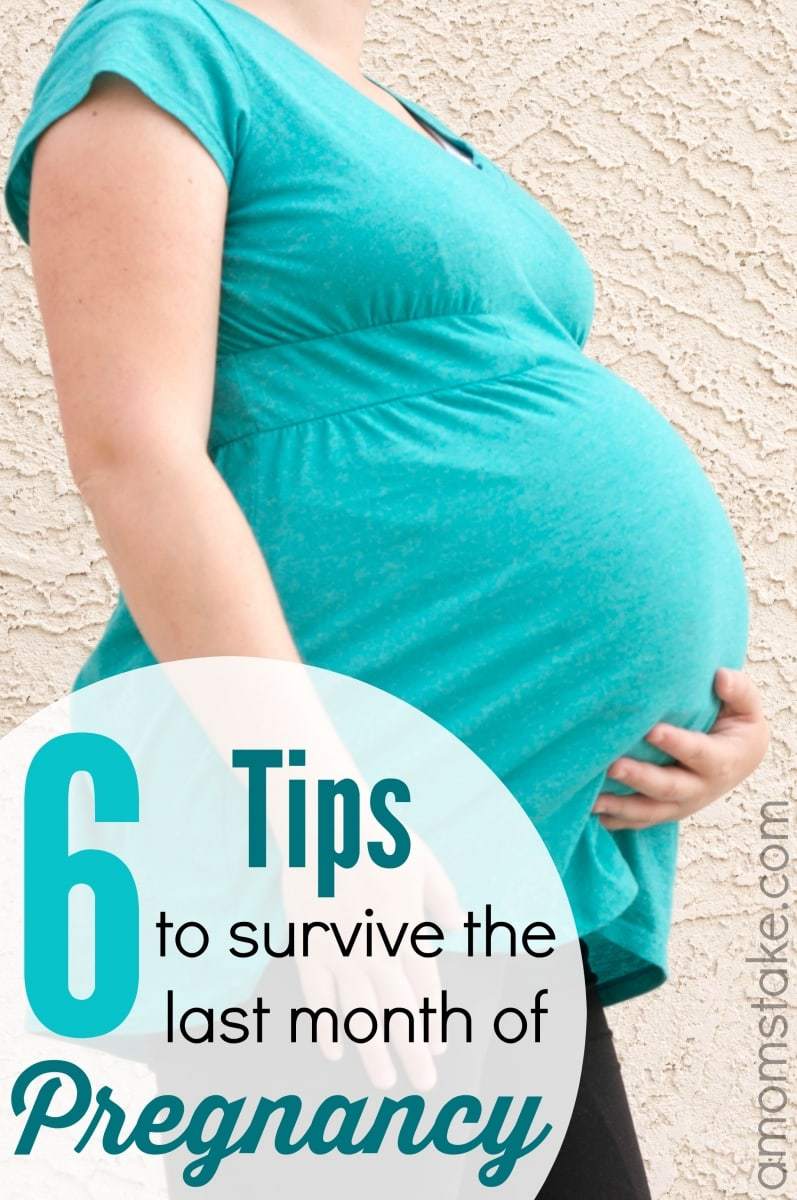How to Survive the Last Month Pregnant