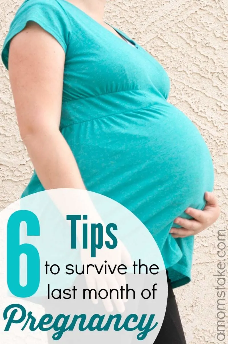 How to Survive the Last Month Pregnant