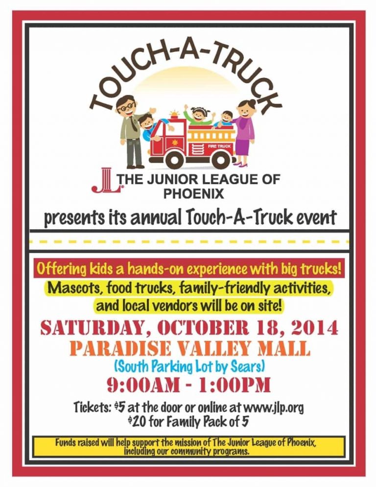 2014’s Touch a Truck Event in Phoenix this Weekend!