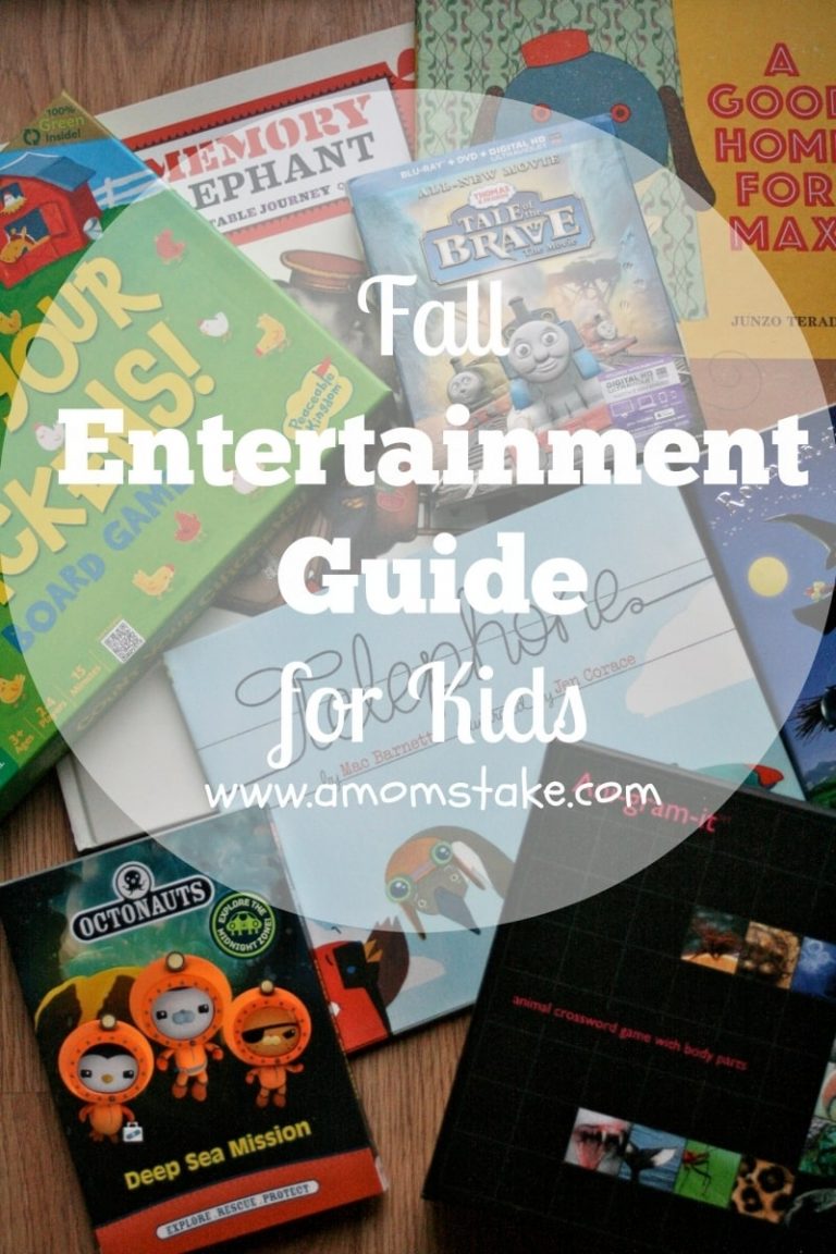 Fall Entertainment Guide For Kids