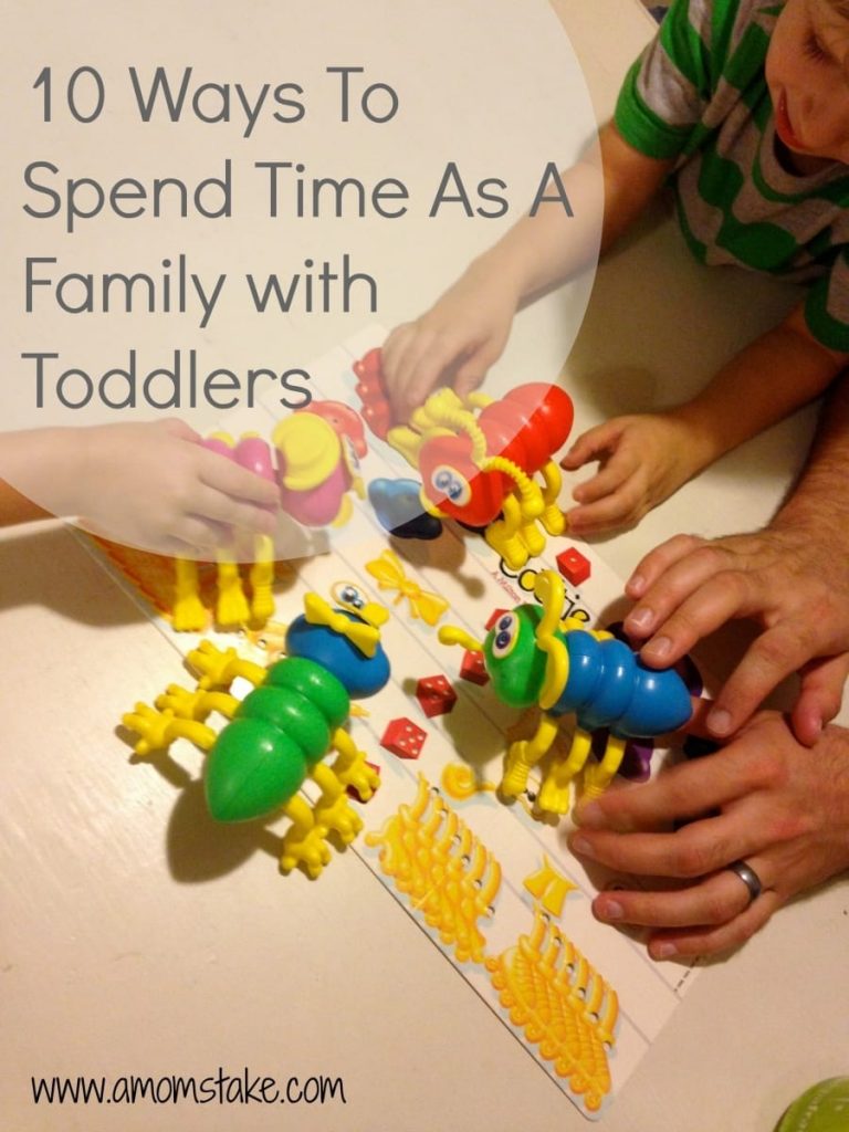 10 Ways To Spend Time Together As A Family With Toddlers