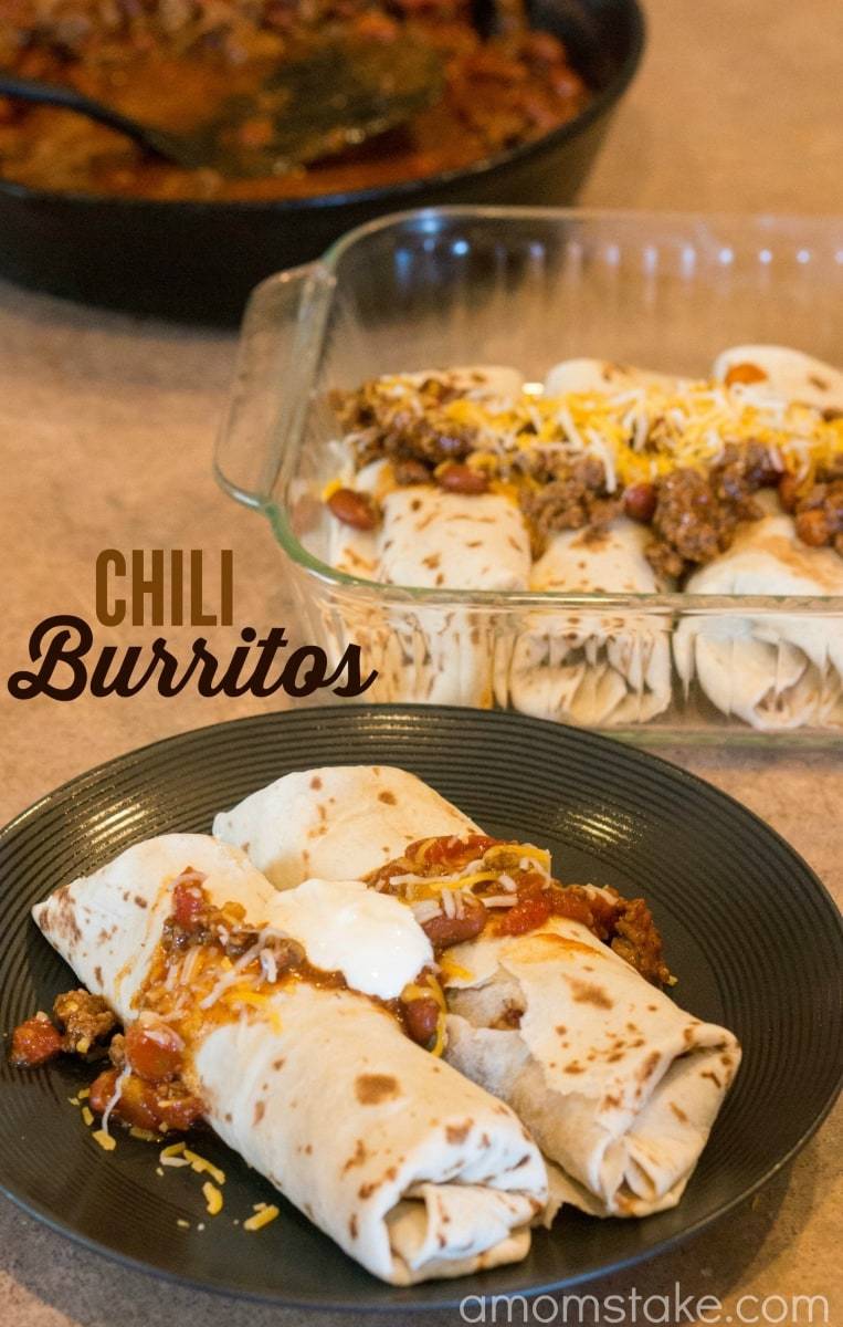 Chili Burritos recipe
