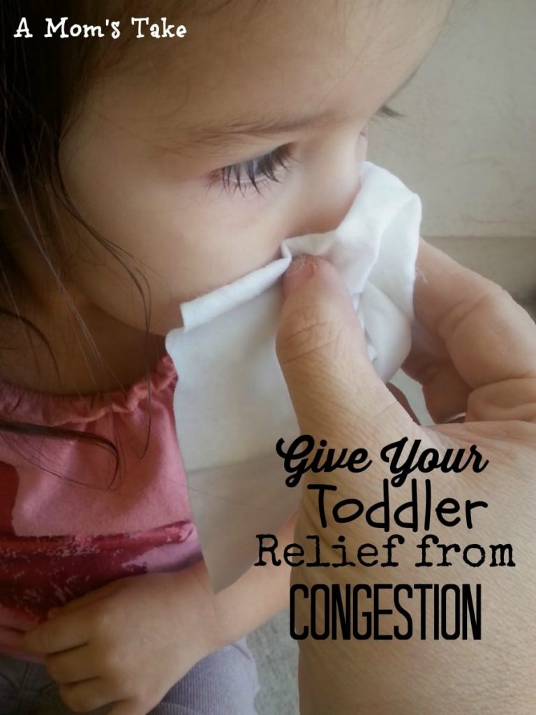 Give your Toddler Relief from Congestion