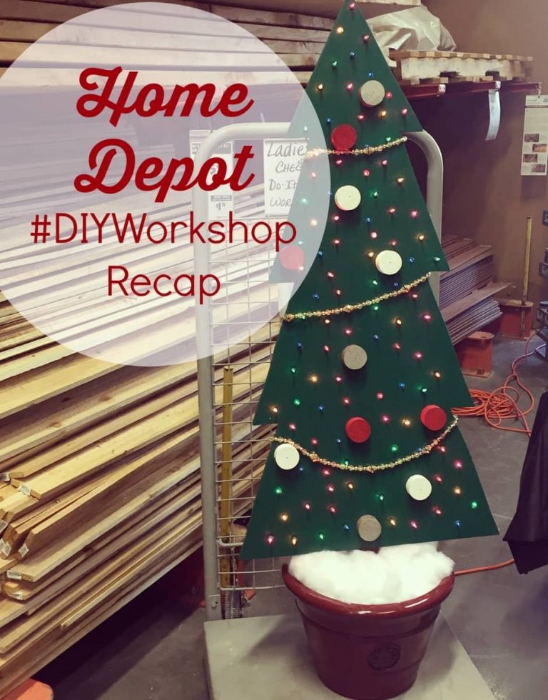 Home Depot’s DIYWorkshop Recap