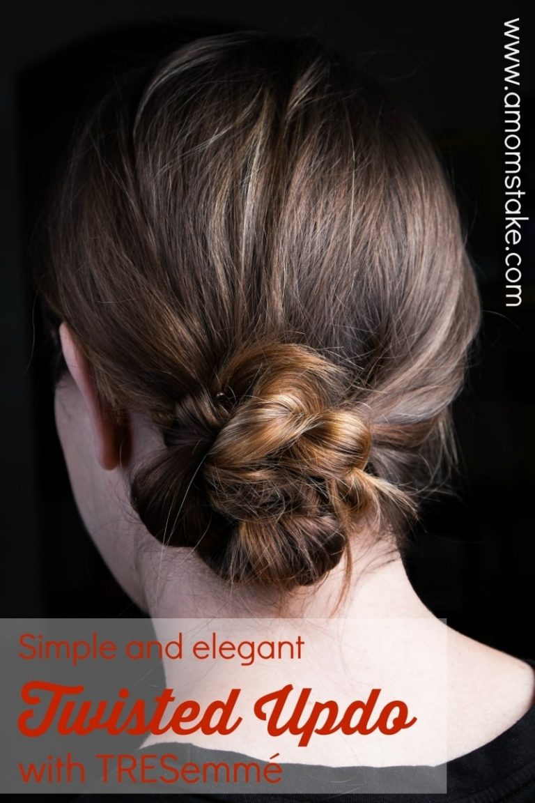 The Twisted Updo with TRESemme