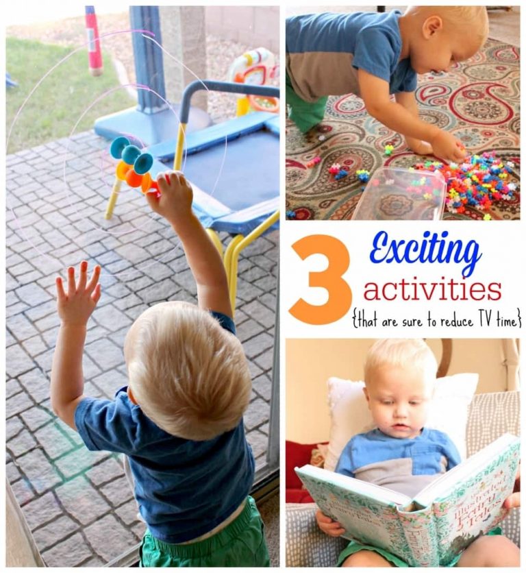 Reduce TV Time with 3 Exciting Activities
