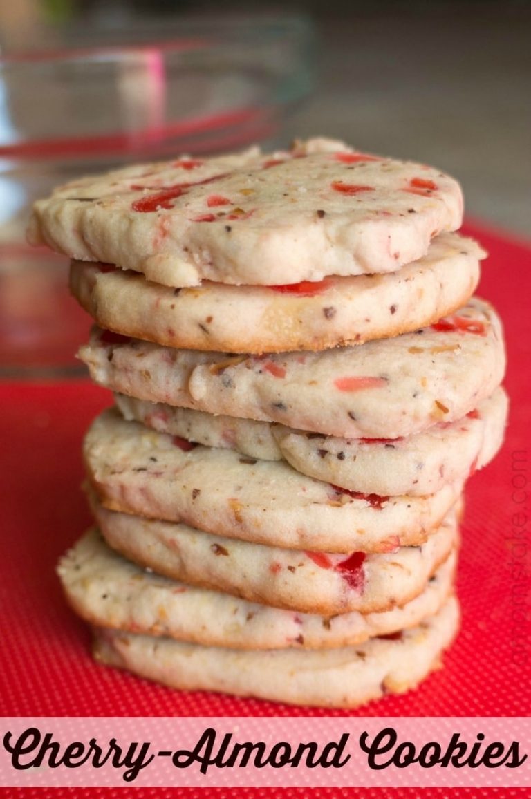 Cherry-Almond Refrigerator Cookies Recipe