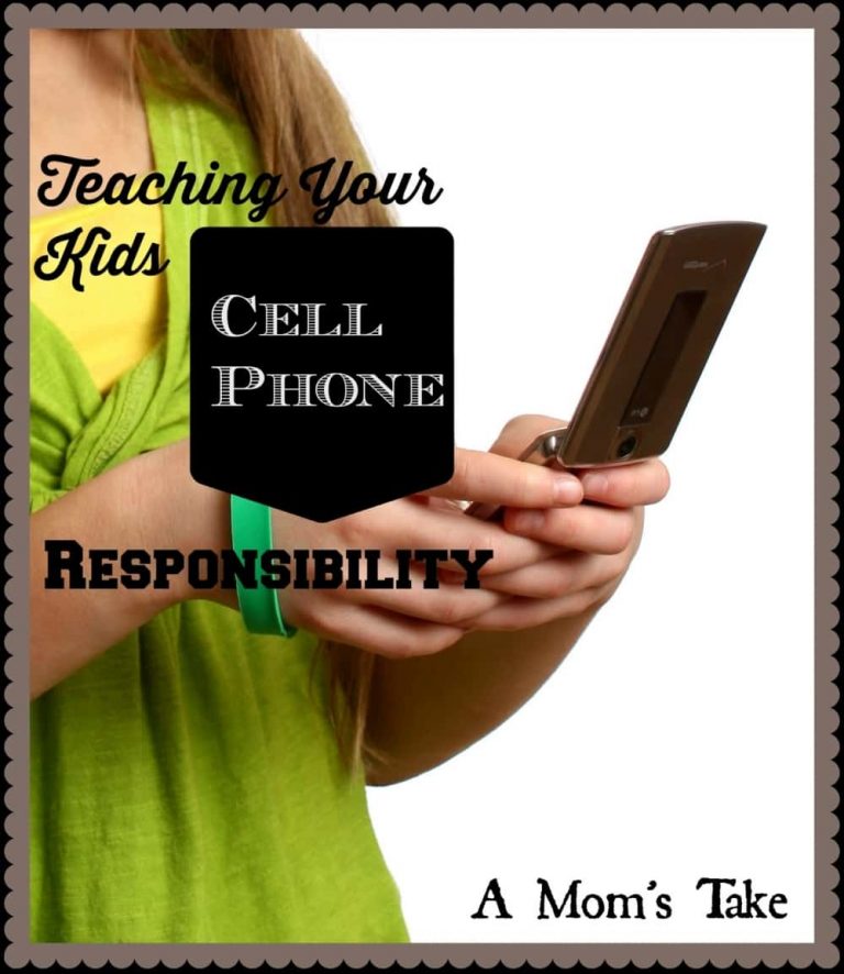 Teaching Your Kids Cell Phone Responsibility