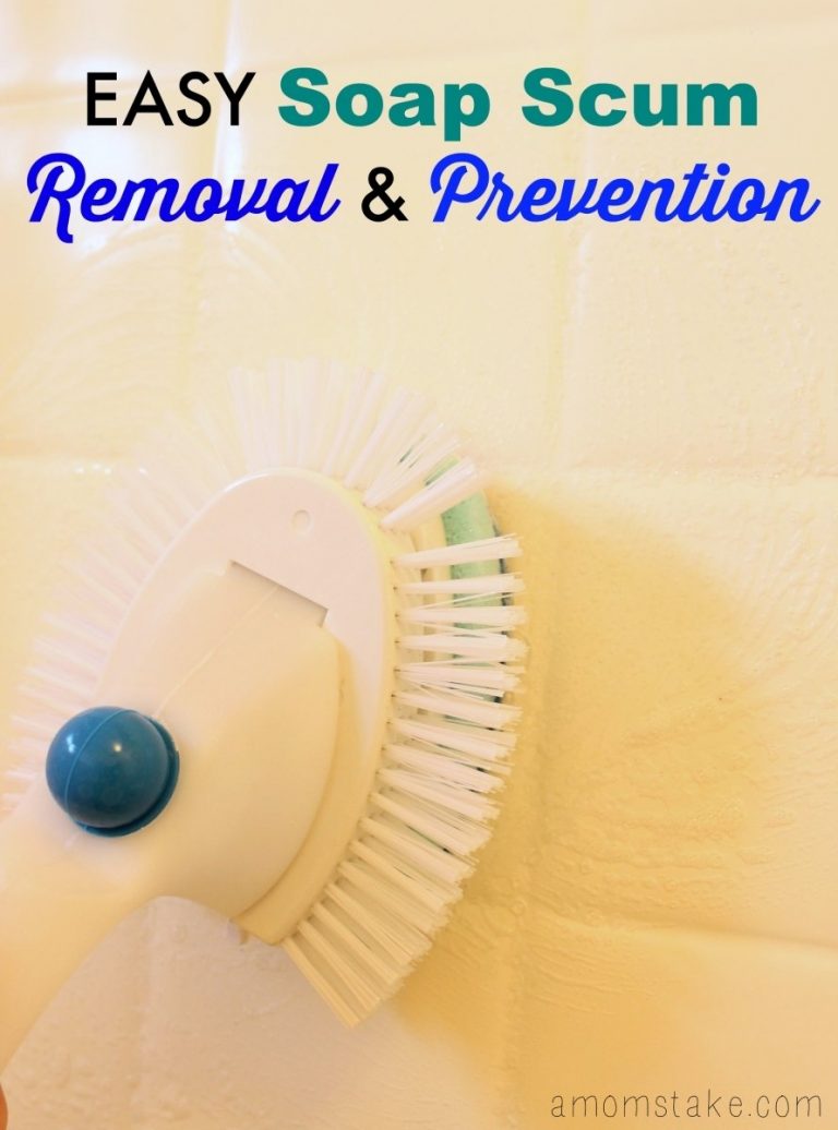 Easy Soap Scum Prevention and Removal