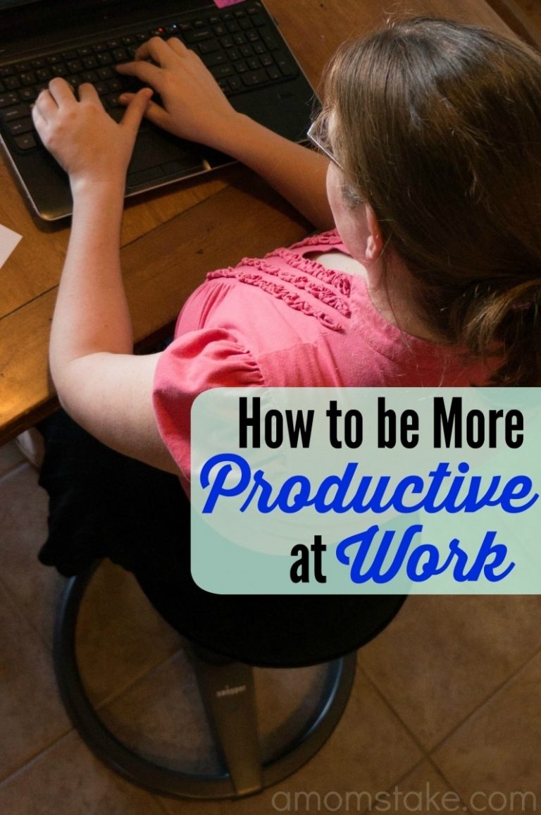How to be More Productive at Work