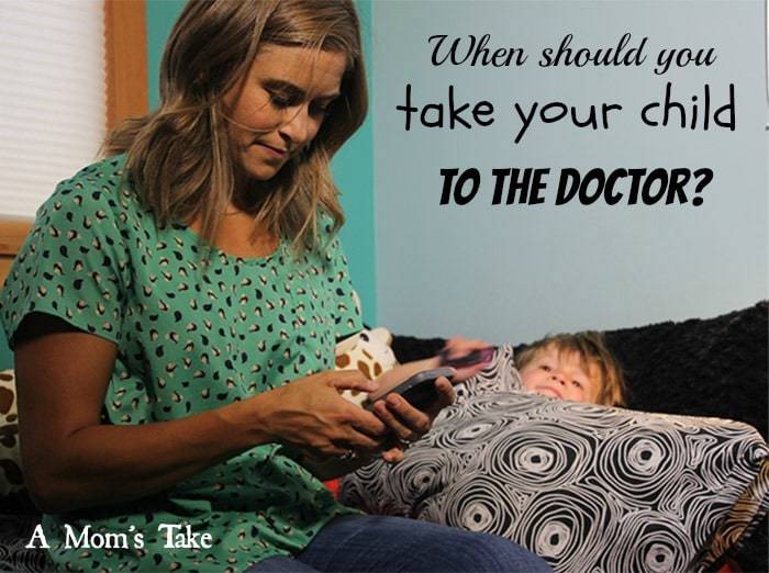 When Should You Take Your Child to the Doctor? - A Mom's Take