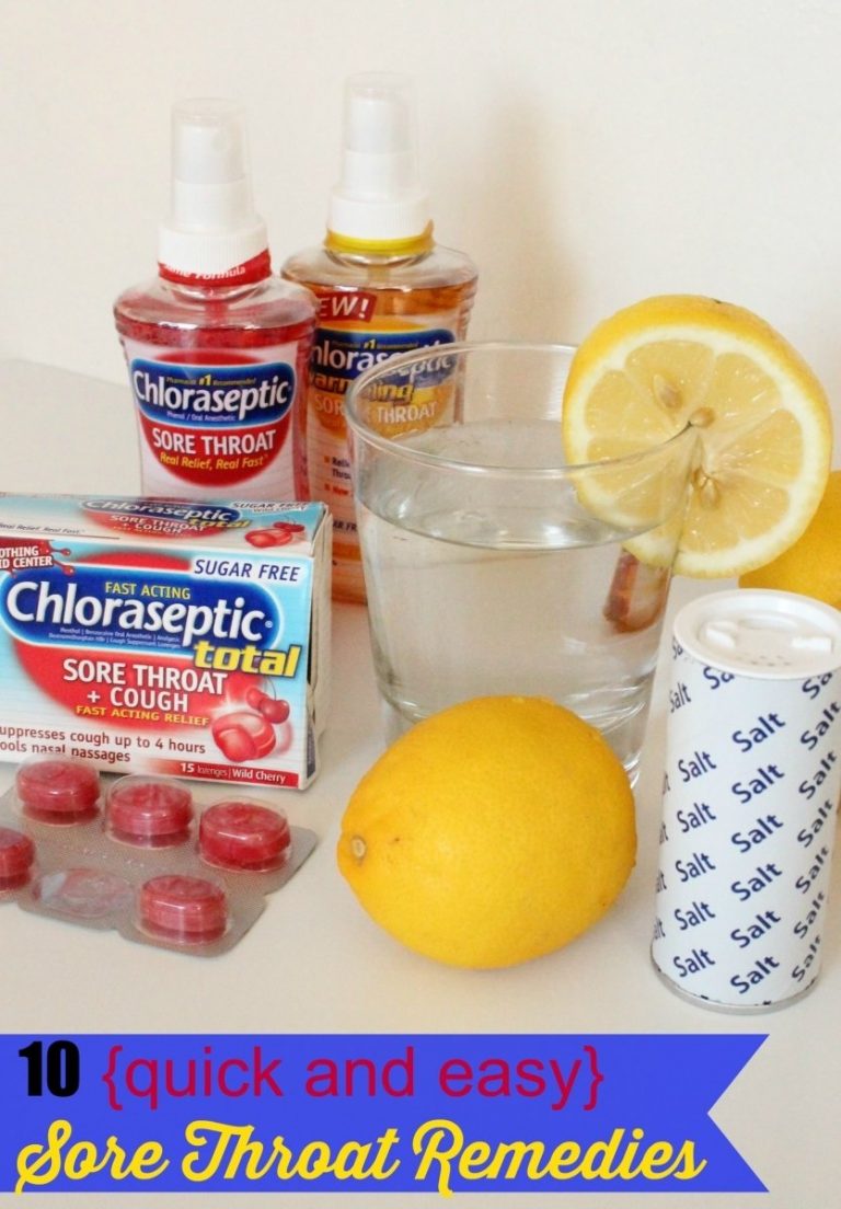 10 Quick and Easy Sore Throat Remedies