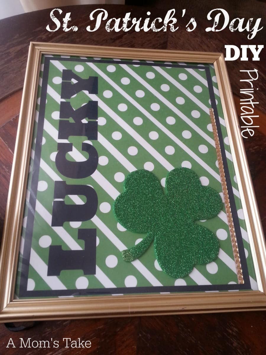 St. Patrick's Day DIY Printable