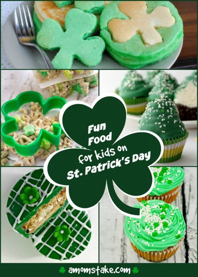 Fun Food for Kids on St Patricks Day